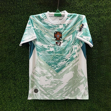 Portugal Embroidery Gol Gola Half-sleeve Football Jersey For Men -6078