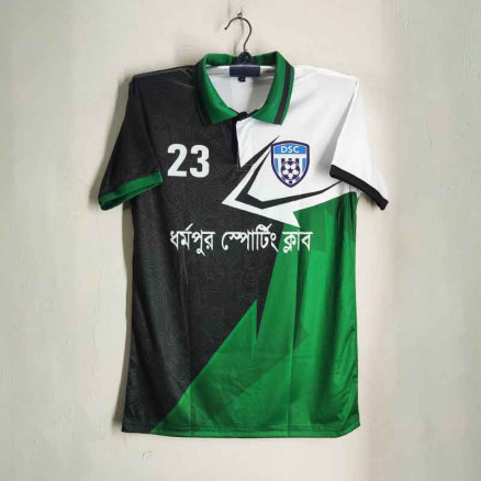 Customize Half Sleeve Collar Polo Football Jersey For Men _ 2543