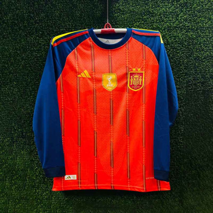 Spain Embroidery Gol Gola Half-sleeve Football Jersey For Men -6101