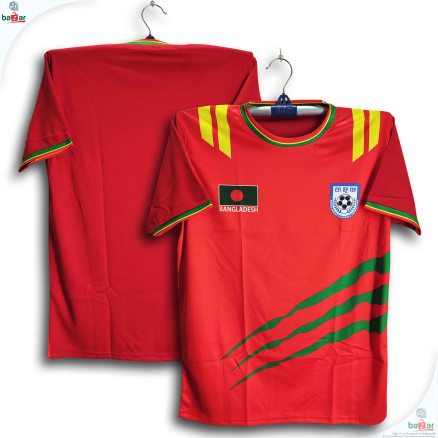 Bangladesh Short Sleever Football Jersey For Man - T Shirt For Man - Bangladesh Football Jersey_0342