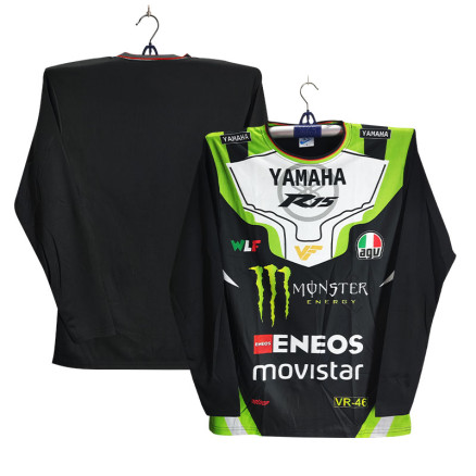 Yamaha R15 Full Sleeve Bike Jersey For Men - Monster Jersey - Yamaha Jersey_bd-Bazar588_Blue
