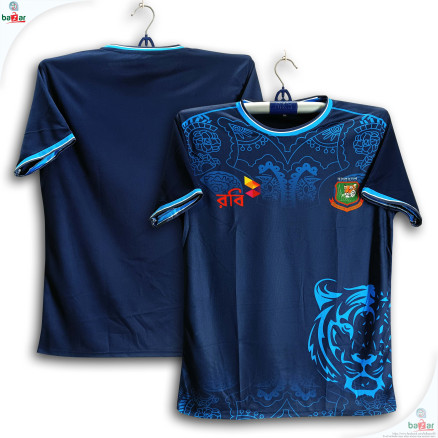 Bangladesh Short Sleeve Cricket Jersey for Men - Half  Sleeve Jersey - Bangladesh Cricket Jersey_0230