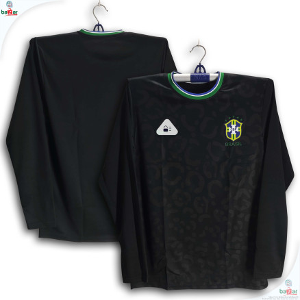 Brazil Golgola Full Sleeve Football Jersey For Men - Brazil Jersey 2025_163