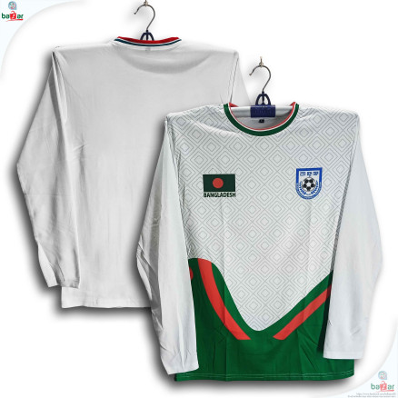Bangladesh Full sleeve Football Jersey for Man - Long Sleeve t shirt - Bangladesh Fan Jersey_bd-Bazar0155
