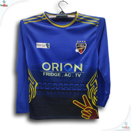 Comilla Victorians Full Sleeve BPL Jersey For Men - BPL Jersey - Comilla Jersey 2024-2025_bd-Bazar113_Blue