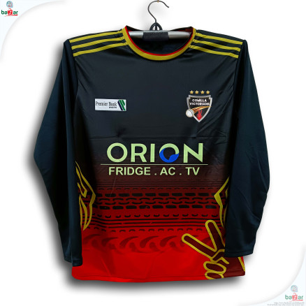 Comilla Victorians Full Sleeve BPL Jersey For Men - BPL Jersey - Comilla Jersey 2024-2025_bd-Bazar113_Blue