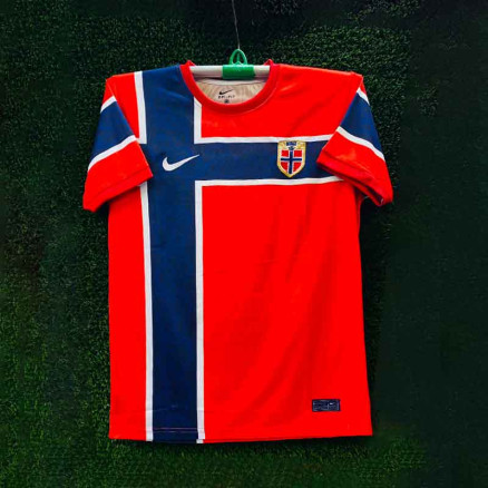 Norway Embroidery Gol Gola Half-sleeve Football Jersey For Men-6056