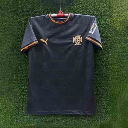 Portugal Embroidery Gol Gola Half-sleeve Football Jersey For Men -6067