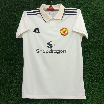 Manchester United Embroidery Polo Jersey For Men - 6002