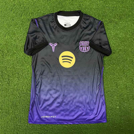 Barcelona Honeycomb Embroidery Football Jersey For Men_20601
