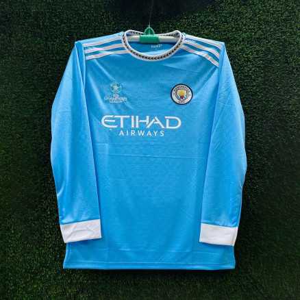 Manchester City Embroidery Gol Gola Half-sleeve Football Jersey For Men -6109