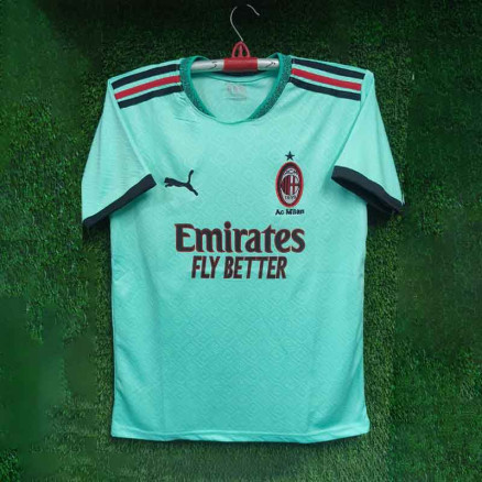 AC Milan Embroidery Gol Gola Half-sleeve Football Jersey For Men -3020