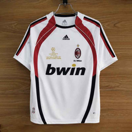 Ac Milan Retro Embroidary Football Jersey For Men_20607