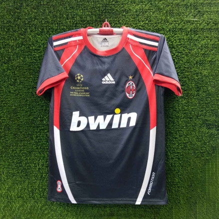 AC Milan Embroidery Gol Gola Half-sleeve Football Jersey For Men-6098