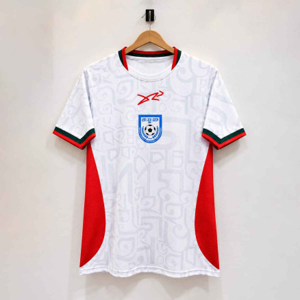 Bangladesh Home Honeycomb Sticker Logo Football Jersey For Men _20608